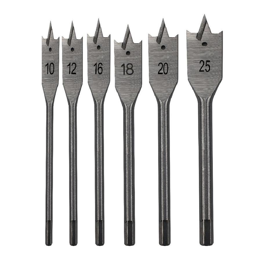 Wood Flat Drill Bit 6Pcs