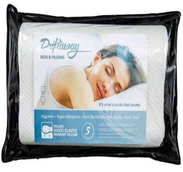 Heavy memory foam store pillow