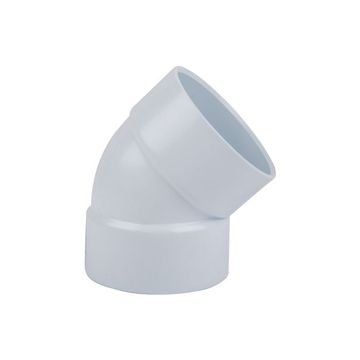 Waste Bend 45Deg Sv Pl 50mm Sabs - 30 Pack