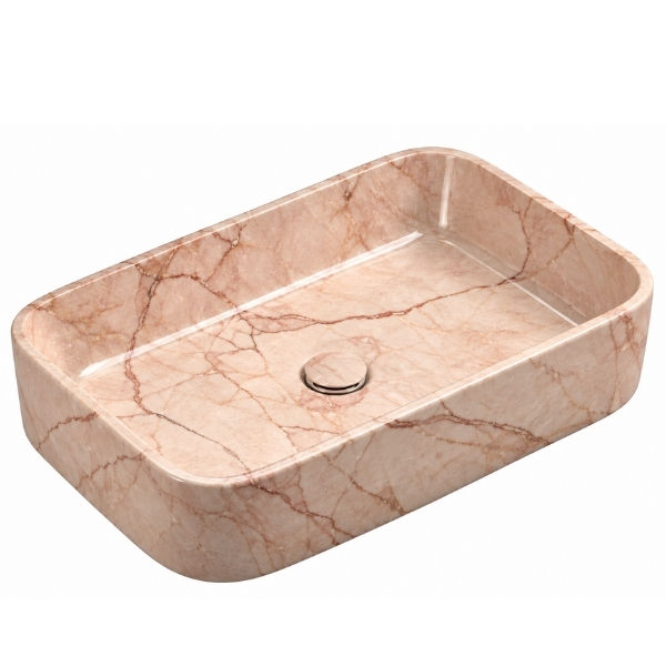 Counter top Ceramic Basin / table top Marble - Beige