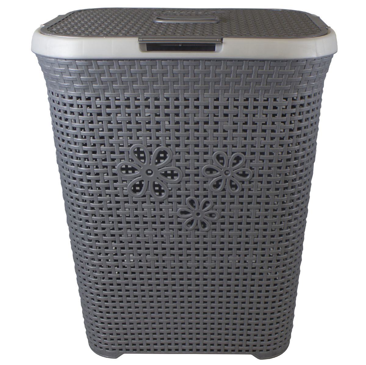 Otima Daisy Laundry Basket 50L - Silver