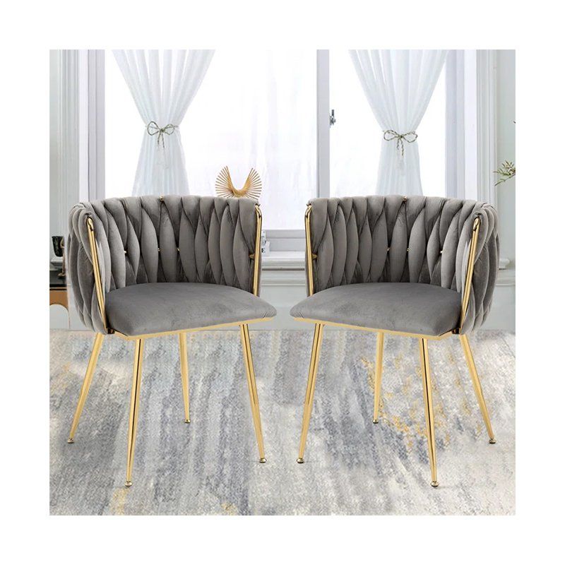 KC FURN-Barrel Arm Chair (Grey)