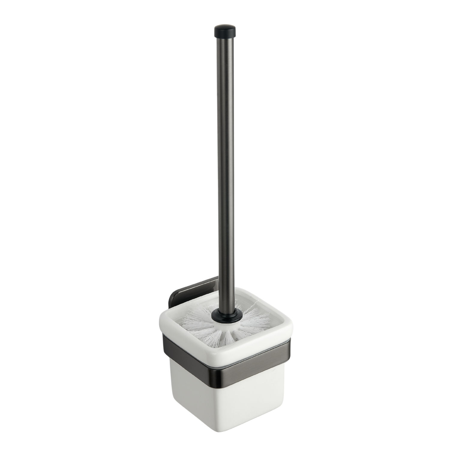 Bodie Eclipse Gunmetal - Toilet Brush Holder