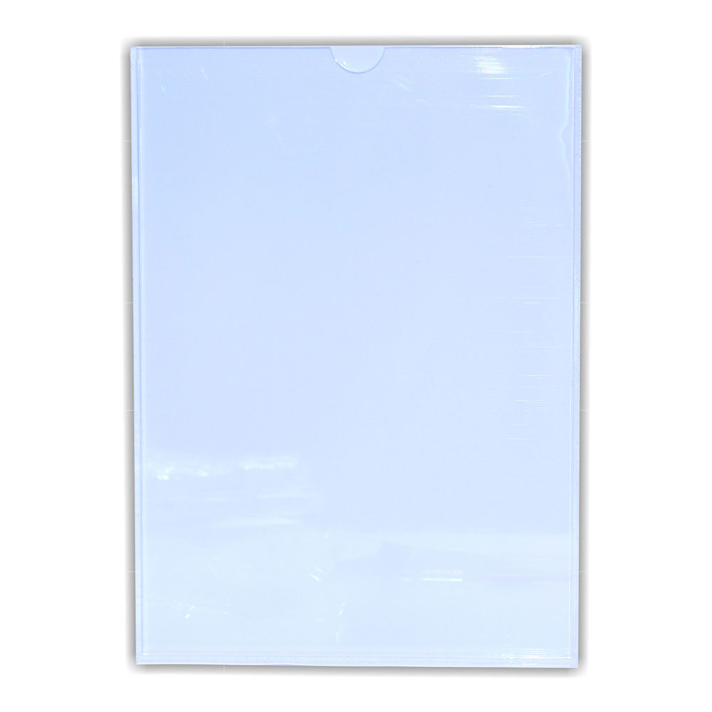 Perspex Pocket (Clear/White Backing A2)