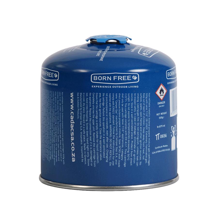 Cadac Born Free - 500G Resealable Gas Cartridge - 4 Pack