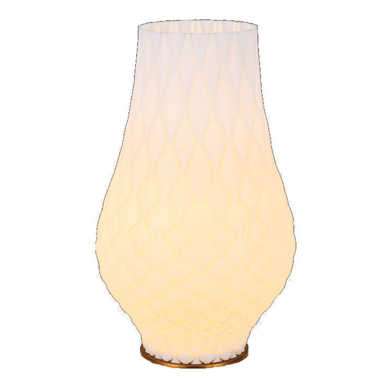 230v 4W LED E27 Bluebell 3D Printed Recycled Table Lamp