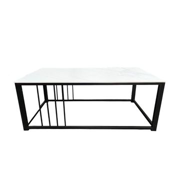 Stylish Marble Coffee Table - White