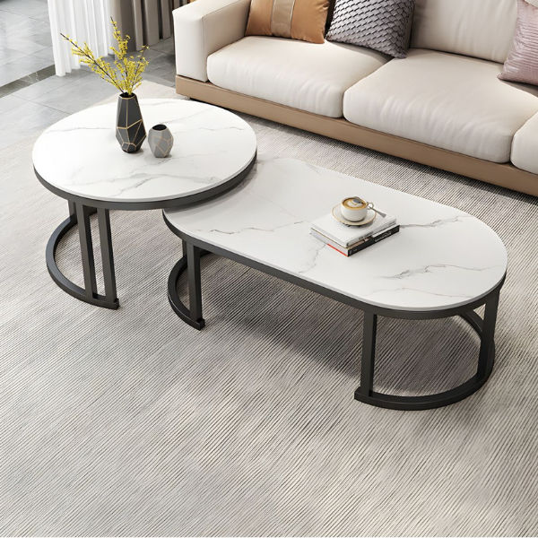 Brica Two-Piece Modern Coffee Table Set