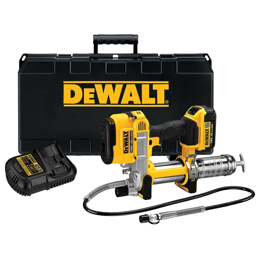 DEWALT 18V Cordless Grease Gun | DCGG571M1-QW