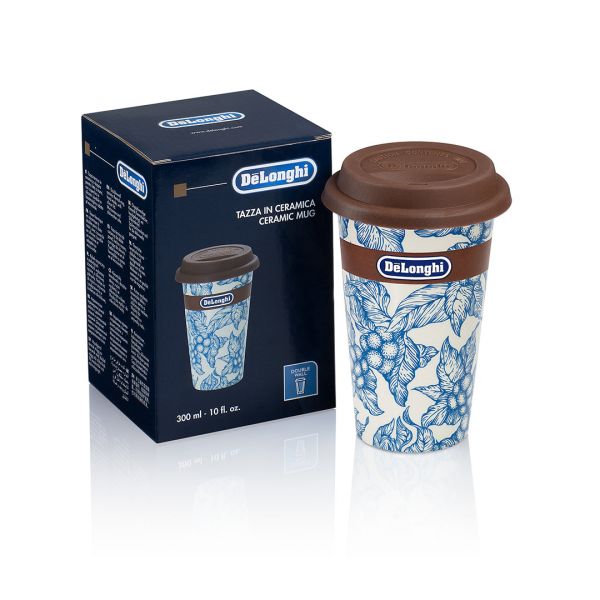 DeLonghi Thermal Mug Blu Flower  DLSC064