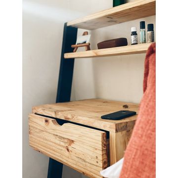 Camathele Leaning Side Table With Drawer
