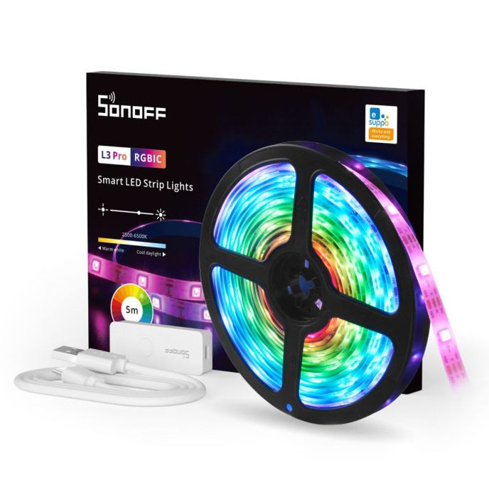 SONOFF L3 Pro RGBIC LED Strip - L3-5M-P