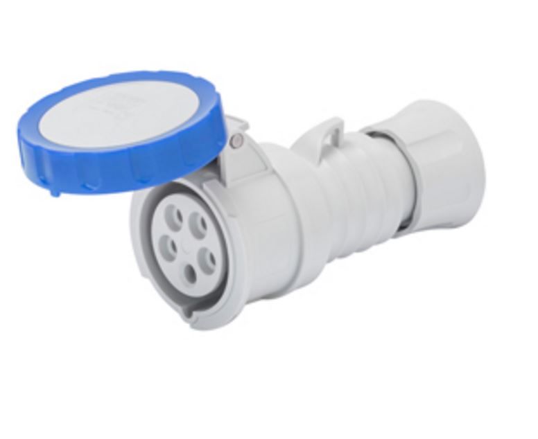 32A 2P+E 230V Connector IP67 6H