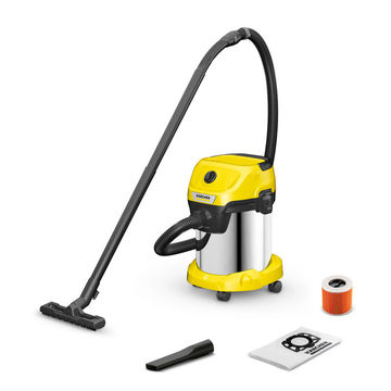 Kärcher WD 3 S V-17/4/20 Wet & Dry Vacuum Cleaner 17L 1000W