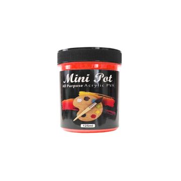 Spraymate Mini Pots PVA Neon Orange