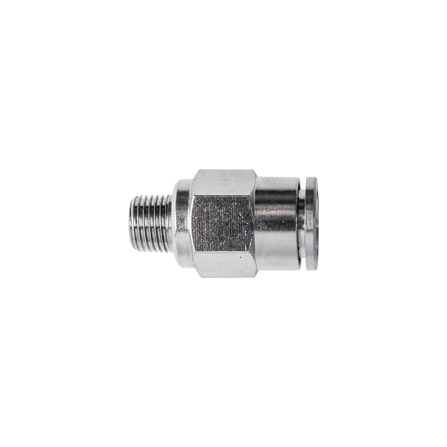 Metal Pu Fitting Straight 10Mm X 1/8" M