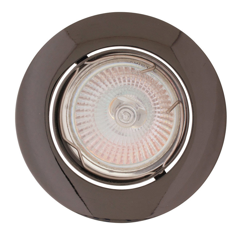 Eurolux - Ti Lights Curved Rim - Downlight - 83mm - Gun Metal - 3 Pack