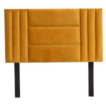 Luna Headboard - Gold Velvet - King