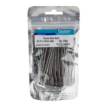 Ifasten Nail Wire Round 63Mmx3.15Mm 250G Pp