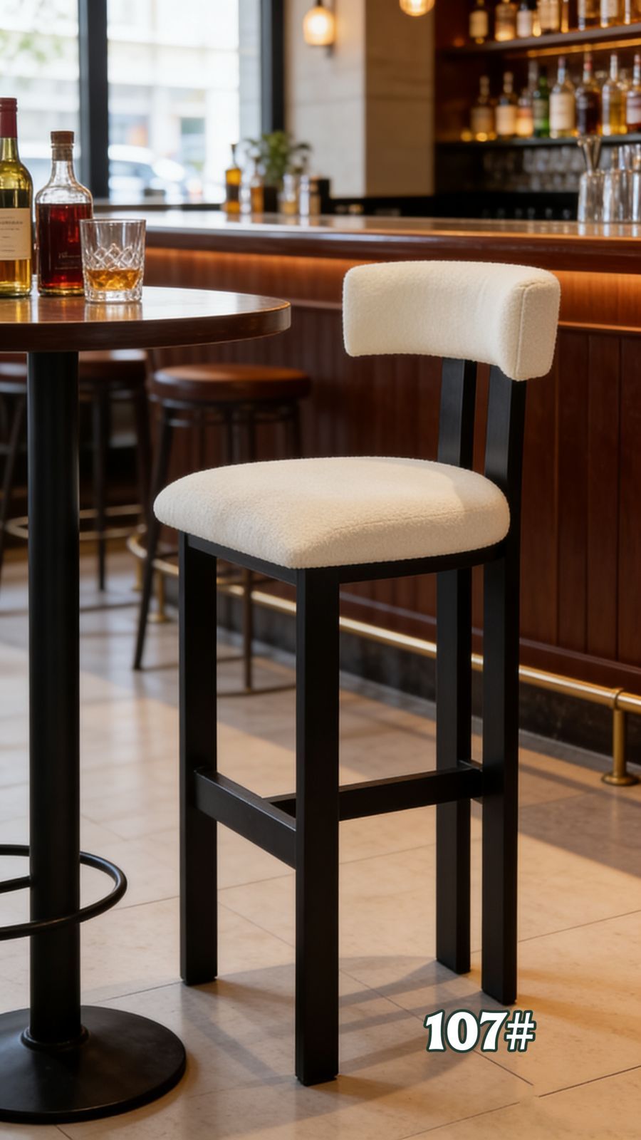 LBM FURN- Set Of 2 Wahson Barstools