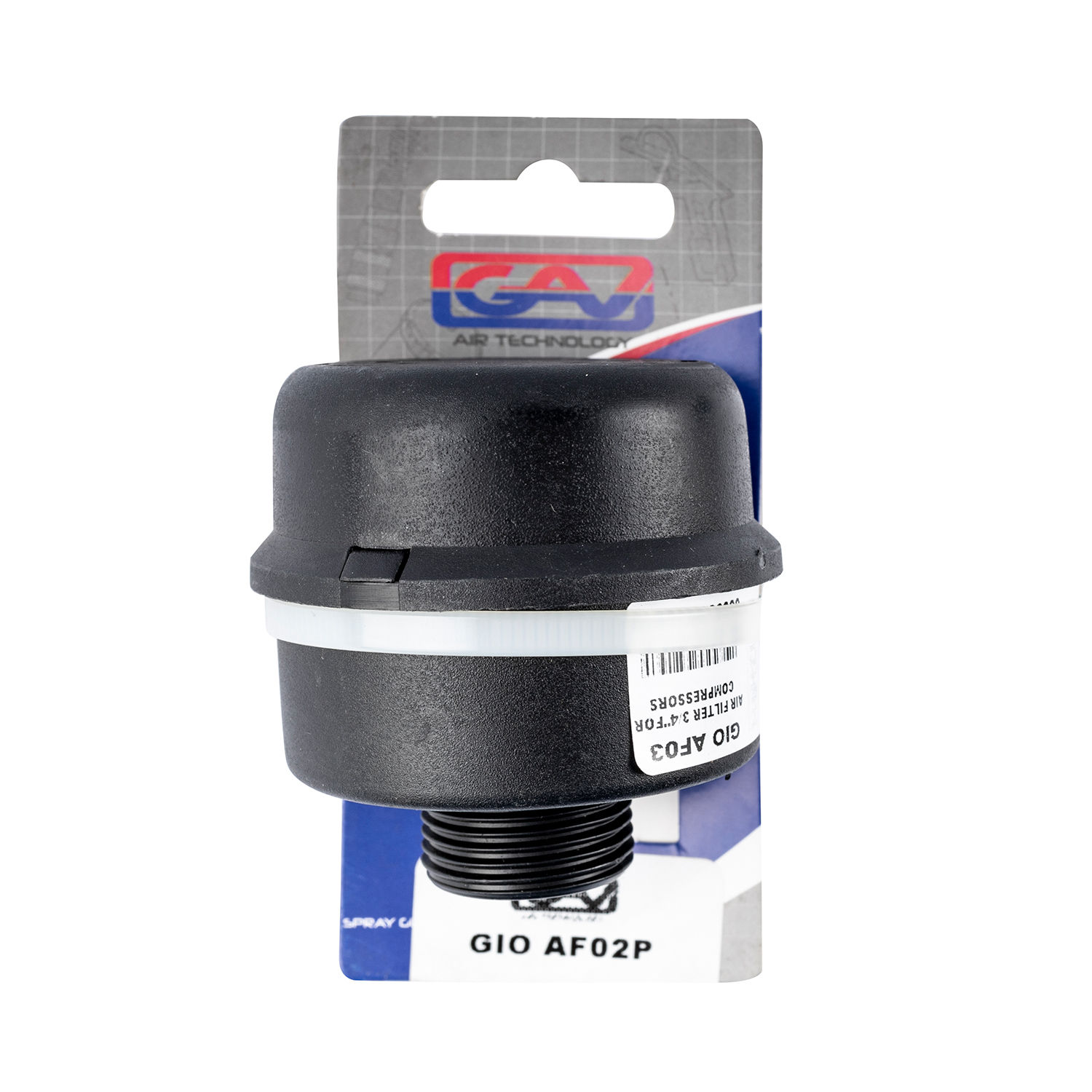 Air Filter 1/2" For Compressors Bx16F12S Carded