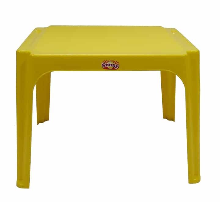 Vividitto - Kiddies Plastic Table Large - Yellow