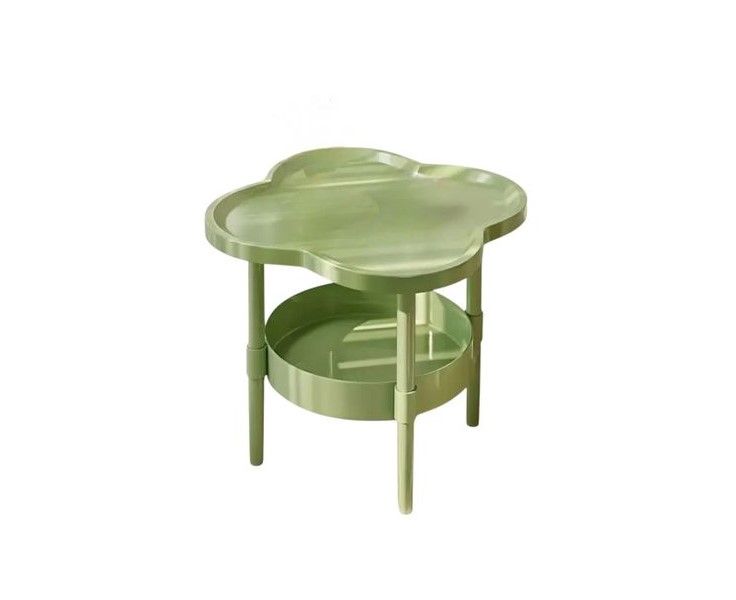 2-Tier Night Stand Green