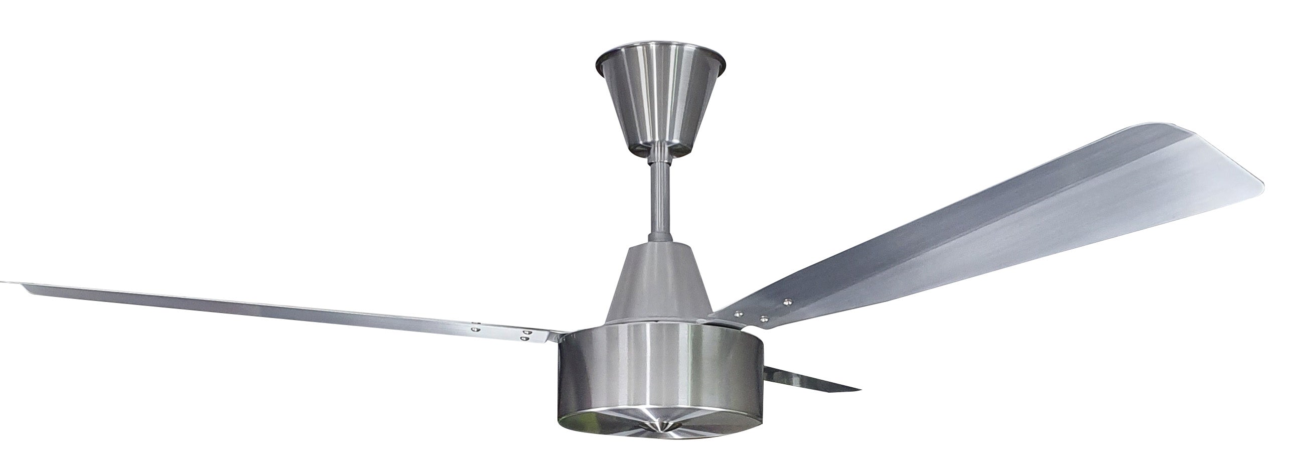 Motor Maxima  Silver Blade Aluminium 3 1200mm Silver + Reg1F Wall Controller