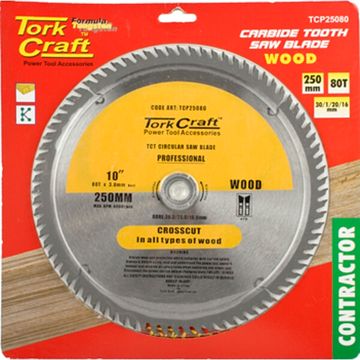 Blade Contractor 250 X 80T Atb 30/16 Circular Saw Tct