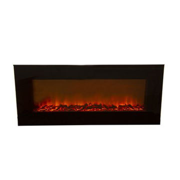 Fireplace Decorative Flat Glass Indoor with Coal