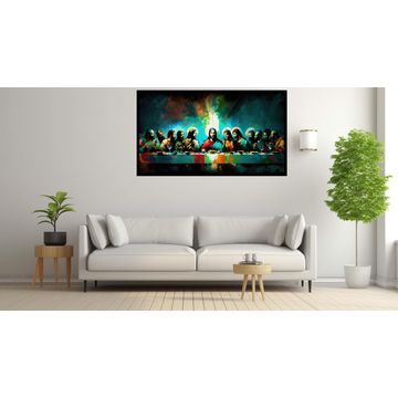 Canvas Wall Art - The Last supper - B1005 - [120 x 80 cm]