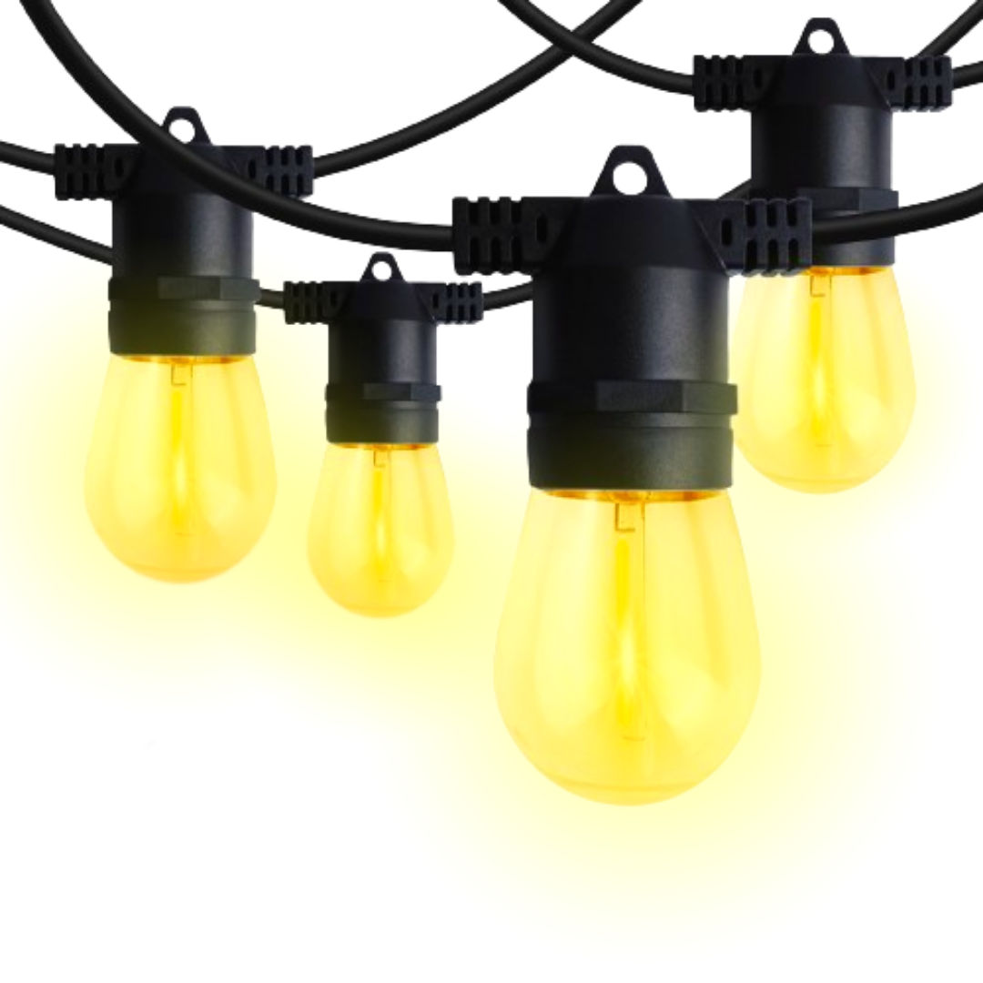 220V 14.5m Vintage Decor String Lights 2700K - Bing Light