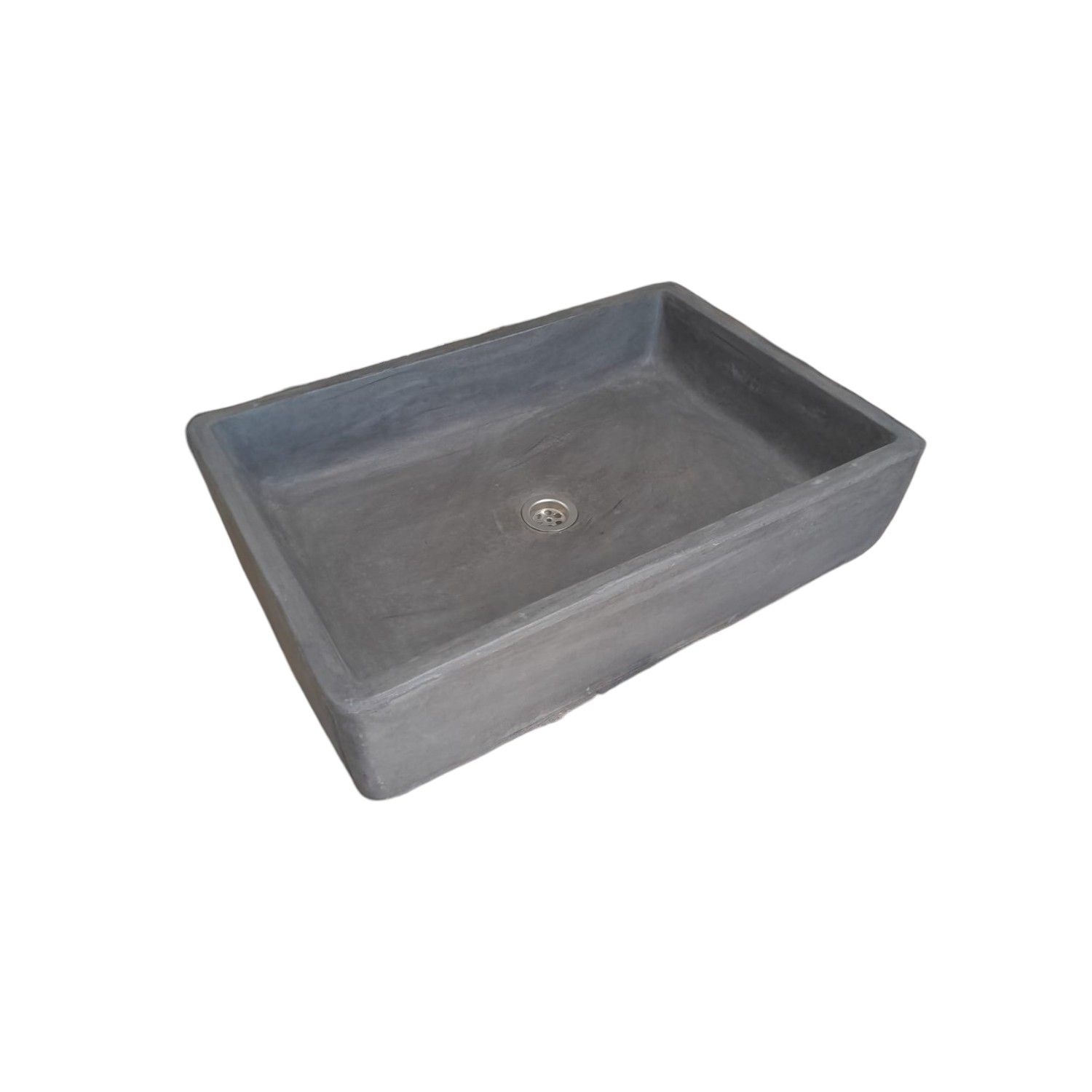Charcoal Cement Basin Concrete Sink, Kitchen or Bathroom 605 x 410 x 130mm