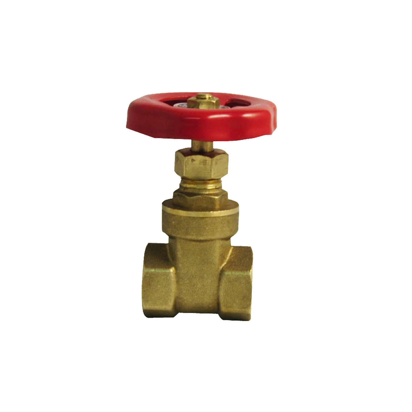 Brass Gate Valve - Full Bore - 1/2 X 1/2 Inch - 4 Pack