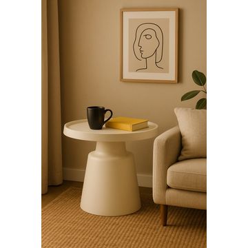 IG Furn - Moda Side Table White