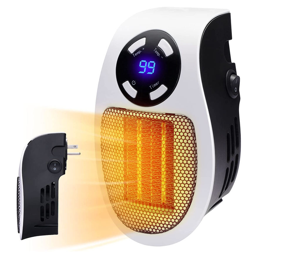 Milex Nanotec Wall Plug Heater - White
