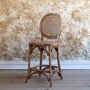 QandAHome-French Country Rattan Barstool