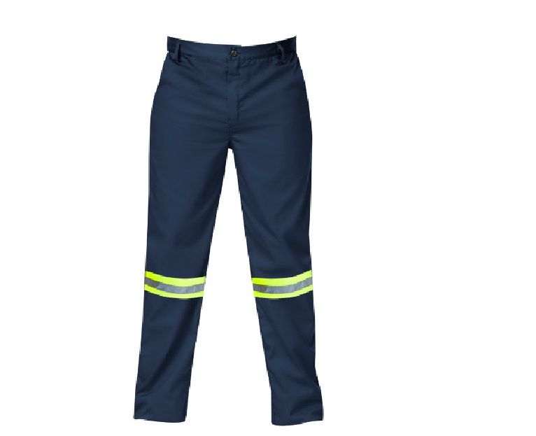 Titan Premium Navy Blue Workwear Trouser (with Reflective) Size 28