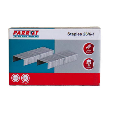 Staples (Staple Size: 26/6 - No.56 - Box of 1000 - 30 Pages)