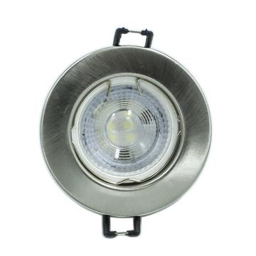 United Electrical Downlight Led Gu10 Cw 5W Silver
