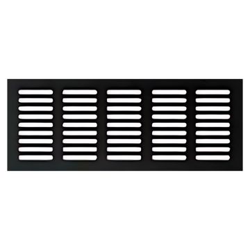 ROCO Aluminum Airvent  Black 200mm x 80mm
