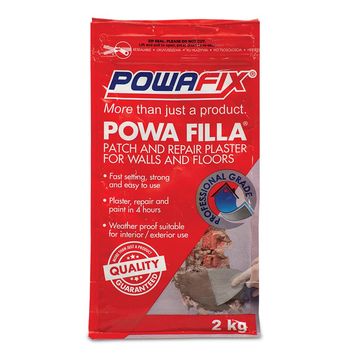 Powafix Powa Filla-Patching Cement 2Kg- 2 Pack