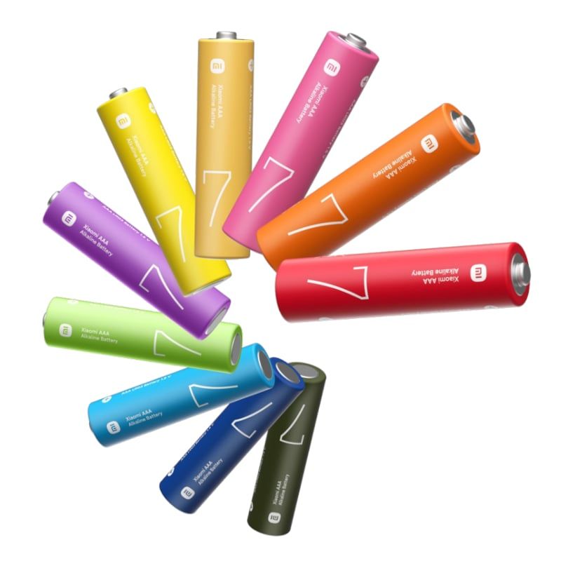 Xiaomi Rainbow AAA Batteries 10 Pack 