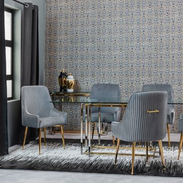 KC Furn –Lilo 6 Seater Dining Set