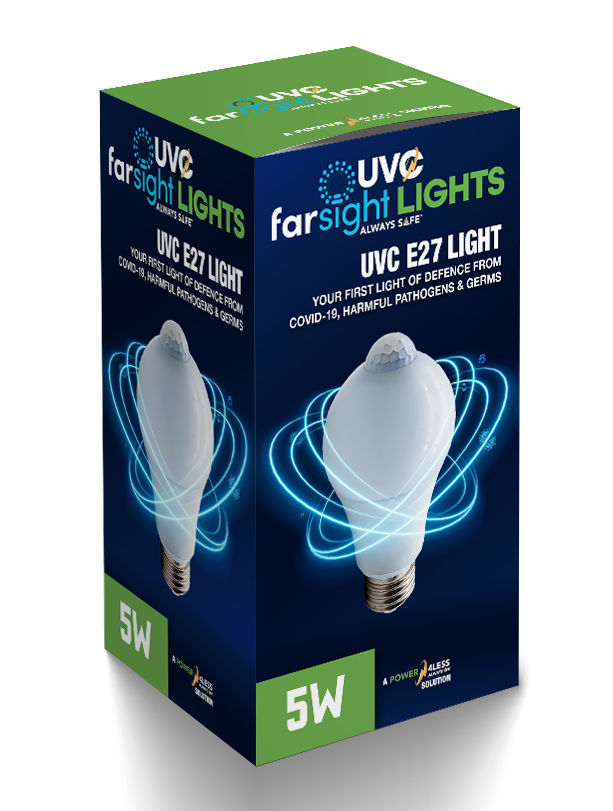 Power4less UVC E27 (6000K + UVC) 5W