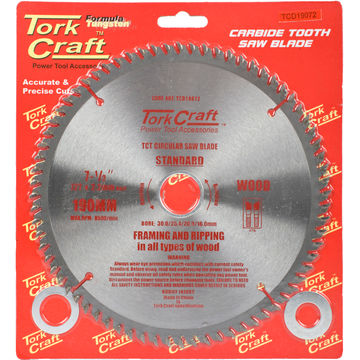 Tork Craft - Blade Tct 190 x 72T 30/