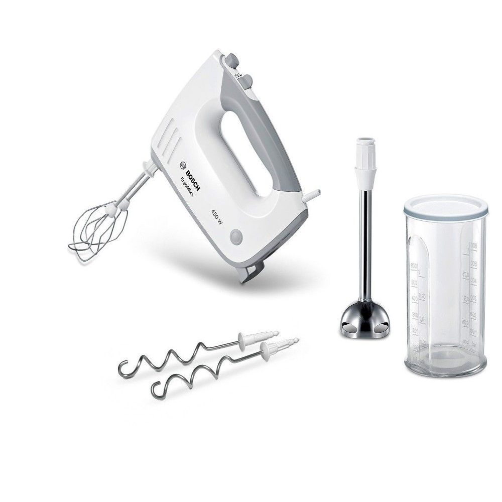 Bosch Stick Blender Hand Mixer Set White & Grey LEROY MERLIN