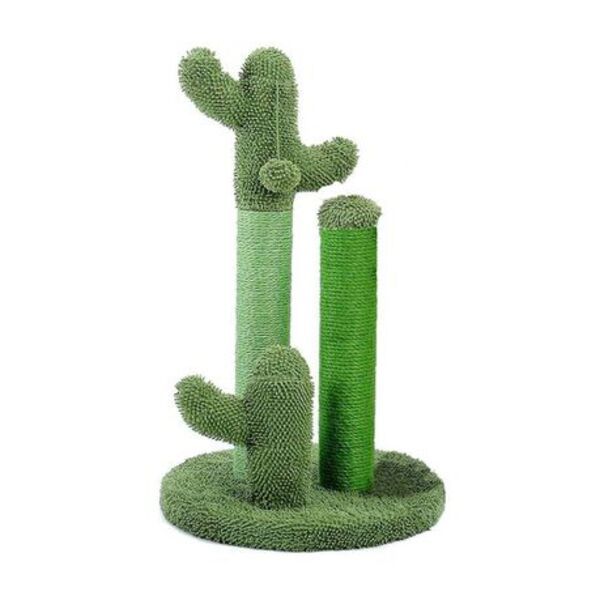 Cactus Scratching Post for Cats – 53cm Sturdy Sisal Design