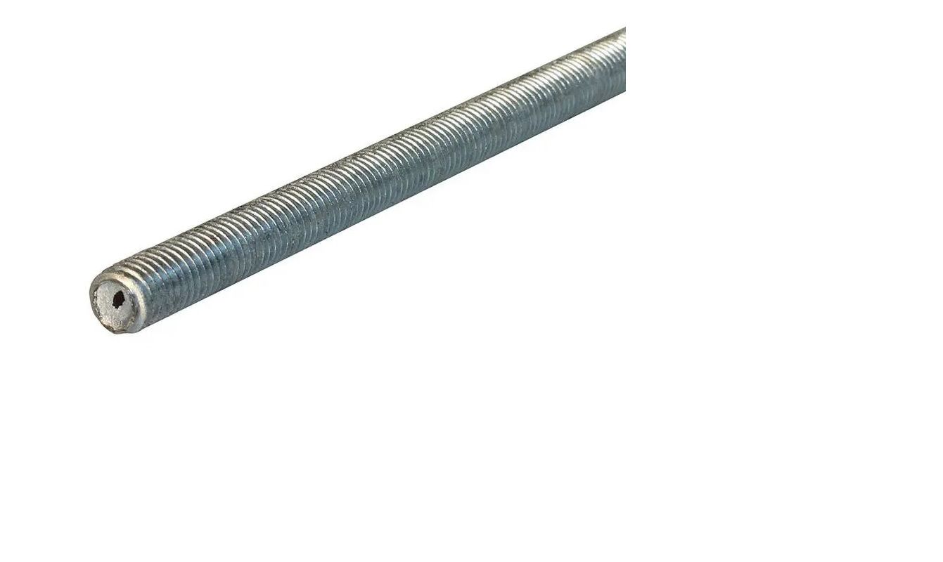 Threaded Rod, M6 x 1M, Zinc Plated Steel (4 pack) BY WOODLY