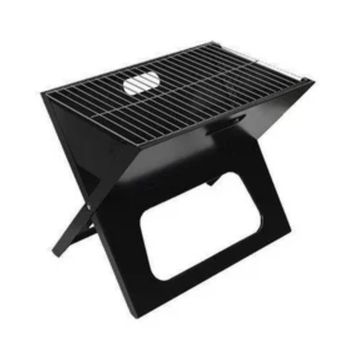 Portable folding charcoal braai stand